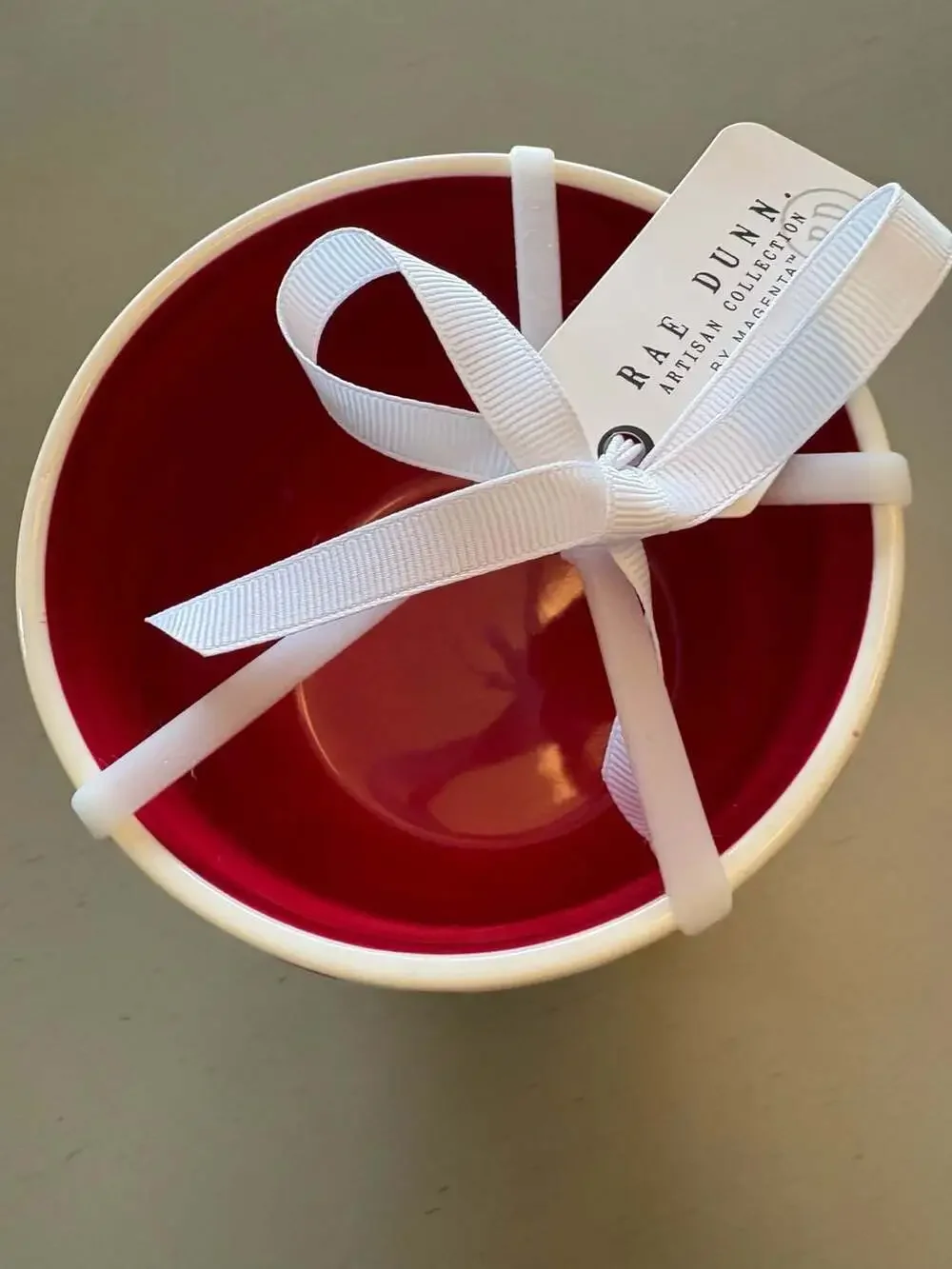 Rae Dunn Artisan Collection Ice Cream and Sundae Ceramic Bowl Set